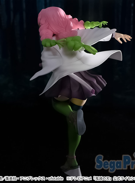 Фигурка&nbsp;Sega&nbsp;Клинок рассекающий демонов Demon Slayer Мицури Канроджи Mitsuri Kanroji 20 см S DS MK - изображение 6