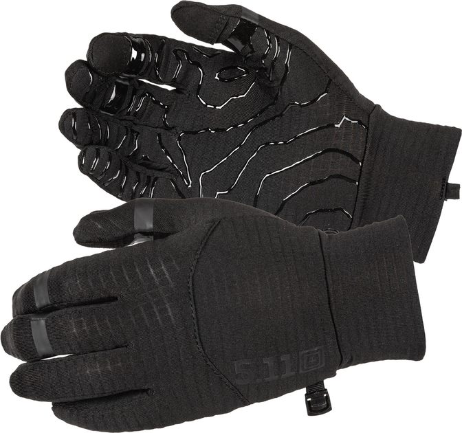 Перчатки тактические 5.11 Tactical Stratos Stretch Fleece Gloves 59801-019 L Black (888579606614) - изображение 1