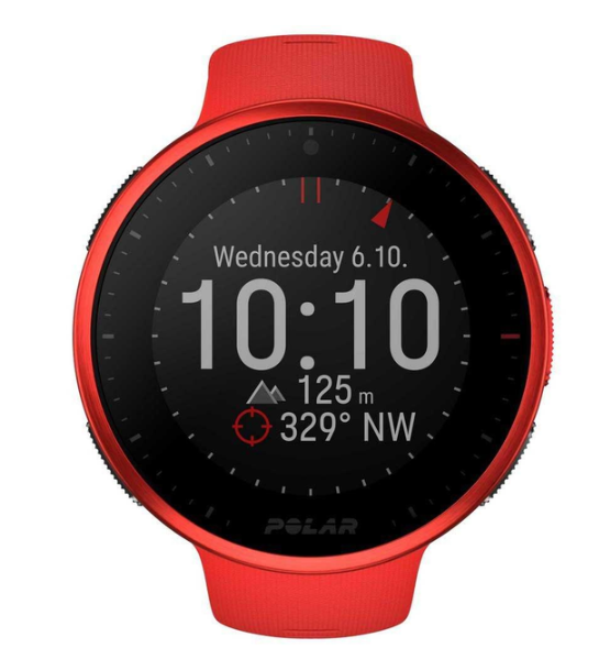 Смарт-годинник Polar Vantage V2 1.2" / GPS / Bluetooth / До 40 годин роботи / Red M/L (900100190) Б/В - зображення 4