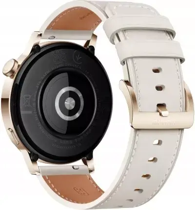 Смарт-часы Huawei Watch GT 3 42mm / NFC / GPS / Bluetooth 5.2 / Влагозащита 5 АТМ / До 7 дней работы / Прием звонков / HarmonyOS 2 / Frosty White (MIL-B19) Б/В b1 - зображення 6