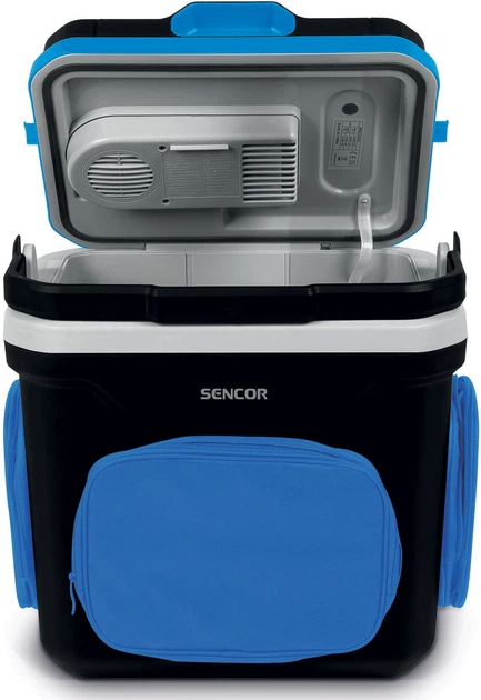 Холодильник дорожній Sencor 44 x 39.8 х 31 см 24 л 1-дверний Чорно-синій (SCM3224BL-EUE4) - зображення 2