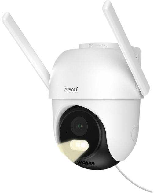 Kamera IP Arenti OP1 Outdoor 2.4/5gHz WiFi PTZ White (6974935720422) - obraz 2