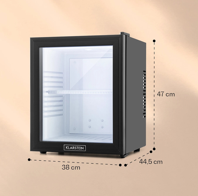 Холодильник Klarstein MKS-13 Mini bar Черный Б/В - зображення 5