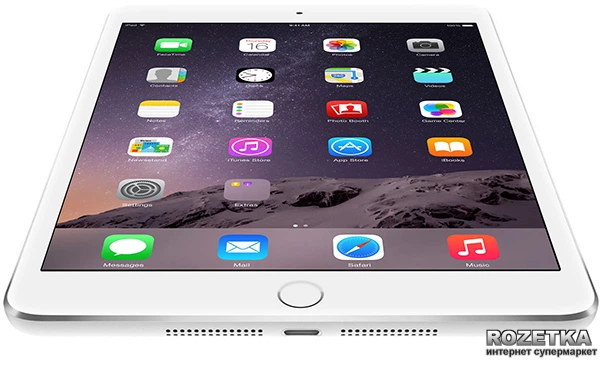 Планшет Apple A1600 iPad mini 3 Wi-Fi 4G 64GB (MGJ12TU/A) Silver