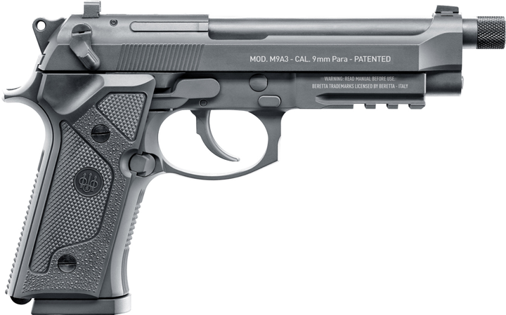 Пистолет пневматический Umarex Beretta M9A3 FM кал. 4.5 мм BB Black - изображение 2