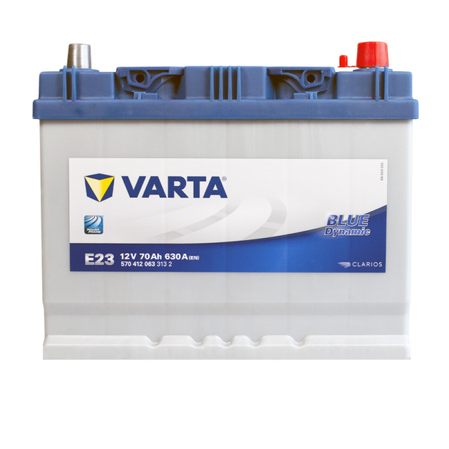 Автомобильный аккумулятор VARTA Blue Dynamic Asia 70Ah 630A R+ (правый ...