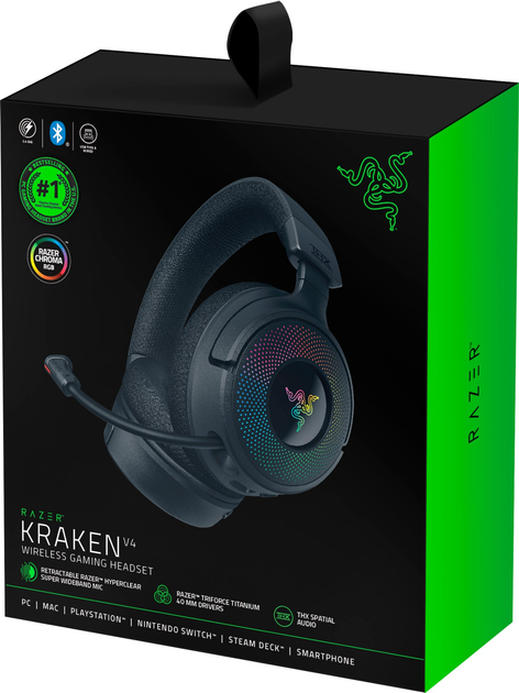 RAZER　KRAKEN　V4 Наушники Razer Kraken V4 Pro Wireless (RZ04-05160100-R3M1