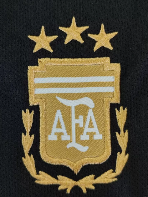 Комплект футбольна форма дитяча Lion SPORT Messi (Мессі) 10 з гетрами (розмір 34-38) збірна Аргентині та щитками, сезон 24/25, 26 розмір, ріст 140-145 см, біло-блакитний з чорним - зображення 9