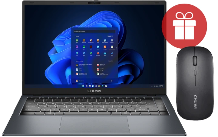 Ноутбук CHUWI GemiBook XPro (N100/8/256GB) Win 11 + Миша у