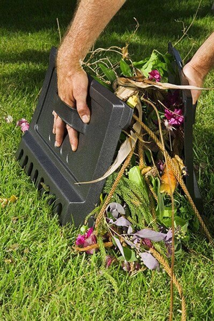 Компостер садовий Keter Mega Composter 650 л чорний 231598 - изображение 8