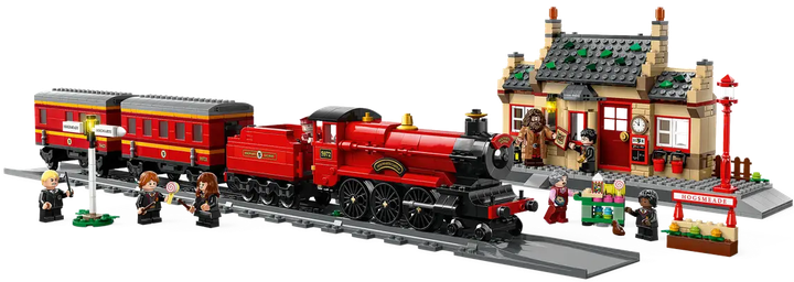 Zestaw klocków LEGO Harry Potter Hogwart Express i stacja Hogsmeade 1074 elementy (76423) - obraz 3