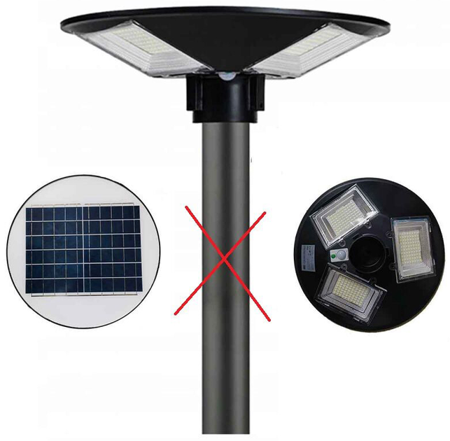 Lampa solarna Bass Polska 5923 (5902067626627) - obraz 1