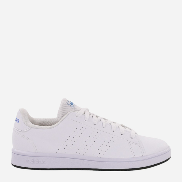 Tenisówki męskie z eko skóry adidas Advantage Base GW9285 41.5 Biały/Niebieski (4065426872415) - obraz 1