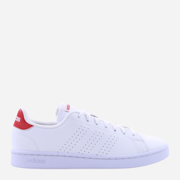 Tenisówki męskie z eko skóry adidas Advantage HR0235 46 Biały/Czerwony (4066746167045) - obraz 1