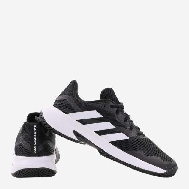 Buty sportowe męskie adidas CourtJam Control M GW2554 42.5 Czarne (4065418041355) - obraz 3