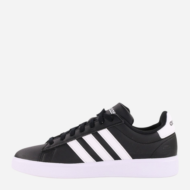 Tenisówki męskie z eko skóry adidas Grand Court 2.0 GW9196 40.5 Czarny/Mleczny (4065426234060) - obraz 2