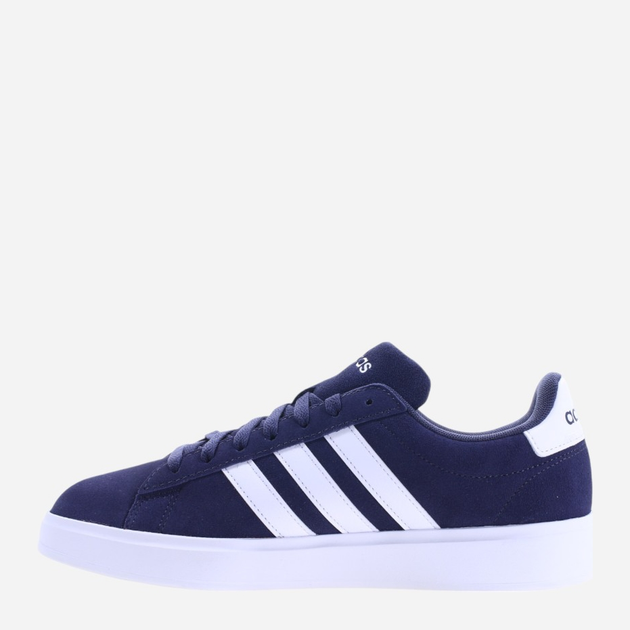 Sneakersy męskie skórzane adidas Grand Court 2.0 ID2969 40.5 Niebieski/Biały (4066764106354) - obraz 2