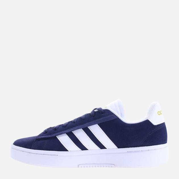 Tenisówki męskie zamszowe adidas Grand Court Alpha IE1453 45.5 Granatowe (4067892599865) - obraz 2