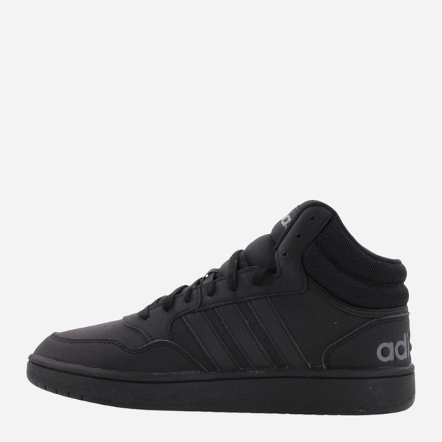 Sneakersy męskie na platformie wysokie adidas Hoops 3.0 Mid GV6683 42 (UK 8) Czarne (4065425390620) - obraz 2