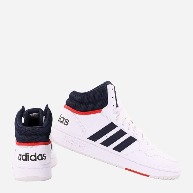 Чоловічі снікери adidas Hoops 3.0 Mid GY5543 40 Білі (4064053694179) - зображення 3