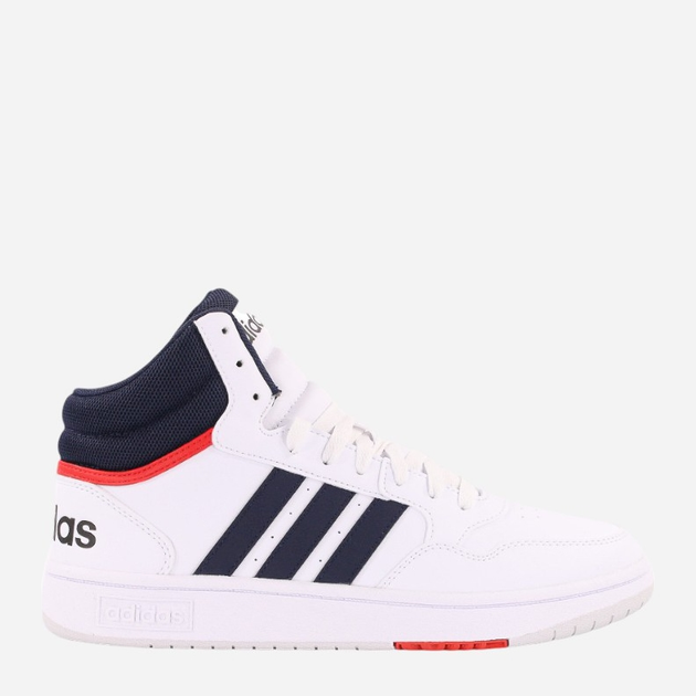 Sneakersy męskie za kostkę adidas Hoops 3.0 Mid GY5543 42 Białe (4064053694162) - obraz 1