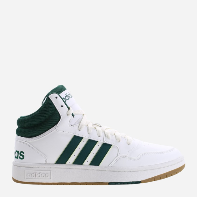 Sneakersy męskie na platformie wysokie adidas Hoops 3.0 Mid IG5570 44 (UK 9.5) Białe (4066756001193) - obraz 1