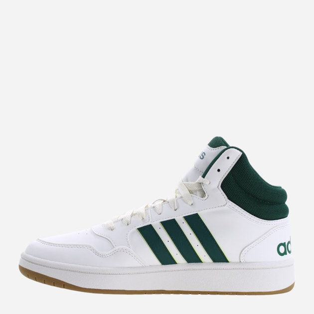 Sneakersy męskie za kostkę adidas Hoops 3.0 Mid IG5570 47.5 Białe (4066756004811) - obraz 2