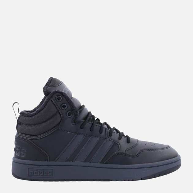 Zimowe sneakersy męskie za kostkę adidas Hoops 3.0 Mid WTR GW6421 43.5 Czarne (4065427821726) - obraz 1