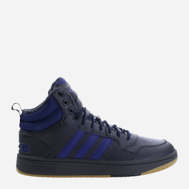 Zimowe sneakersy męskie za kostkę adidas Hoops 3.0 Mid WTR IF2635 44 Ciemnoszare (4066756281120) - obraz 1