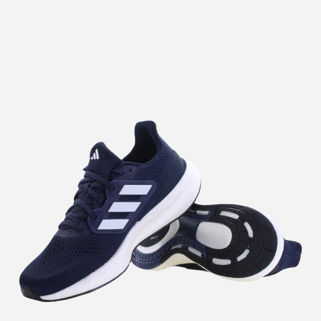 Buty do biegania męskie adidas Pureboost 23 IF2373 42.5 Granatowe (4066756533151) - obraz 4
