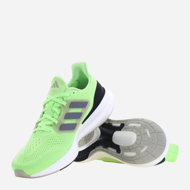 Buty do biegania męskie adidas Pureboost 23 IF1550 43.5 Zielone (4066759029910) - obraz 4