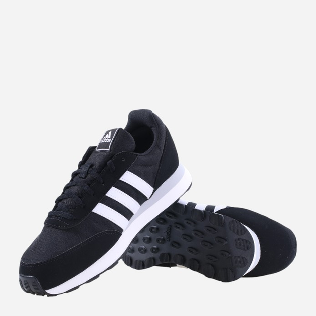 Чоловічі кросівки adidas Run 60s 3.0 HP2258 46.5 Чорні (4066748795543) - зображення 4