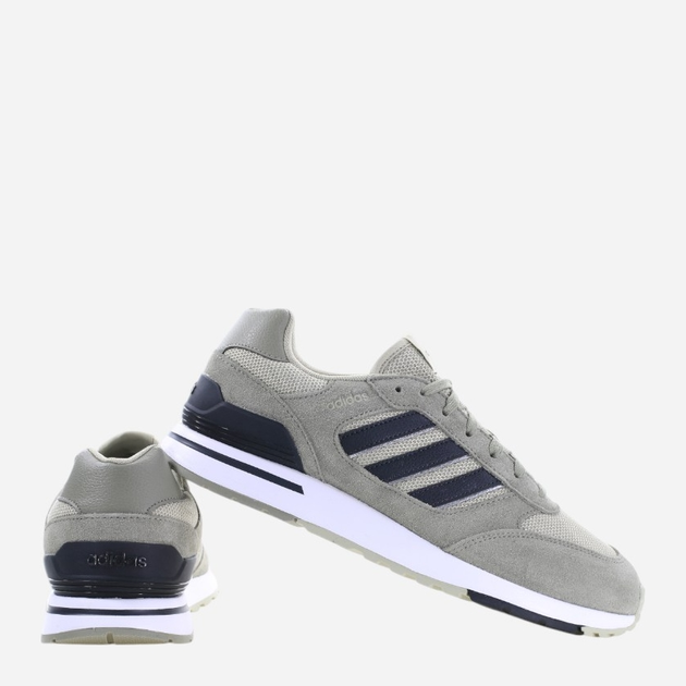 Чоловічі кросівки для бігу adidas Run 80s IG3532 42 Сірі (4066765265685) - зображення 3
