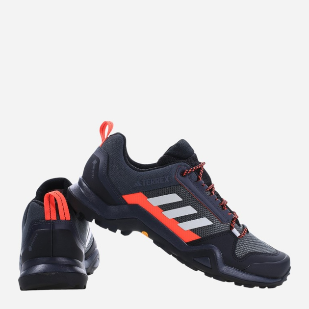 Buty trekkingowe męskie z membraną adidas Terrex AX3 Gore-tex IF4882 42 Szare (4066746299203) - obraz 3