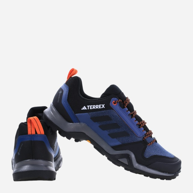 Buty trekkingowe męskie z membraną adidas Terrex AX3 Gore-tex IF4883 46 Czarne (4066752617848) - obraz 3