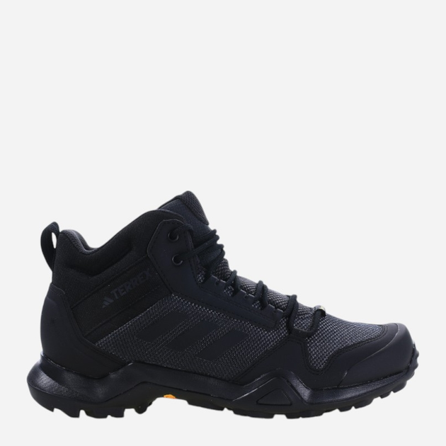 Buty trekkingowe męskie gore-tex adidas Terrex AX3 Mid Gore-tex IF4876 42.5 Czarne (4066746310847) - obraz 1