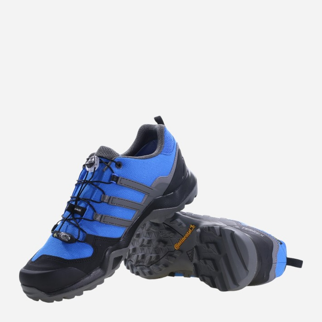 Buty turystyczne męskie z Gore-tex adidas Terrex Swift R2 Gore-tex GZ0362 42 Niebieskie (4064055880990) - obraz 4