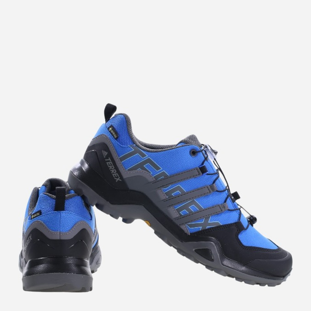 Buty turystyczne męskie z Gore-tex adidas Terrex Swift R2 Gore-tex GZ0362 44.5 Niebieskie (4064055881003) - obraz 3
