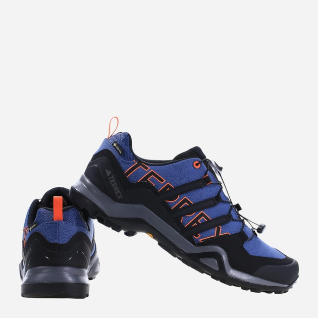 Чоловічі кросівки для туризму з Gore-tex adidas Terrex Swift R2 Gore-tex IF7633 42 Сині (4066746357569) - зображення 3