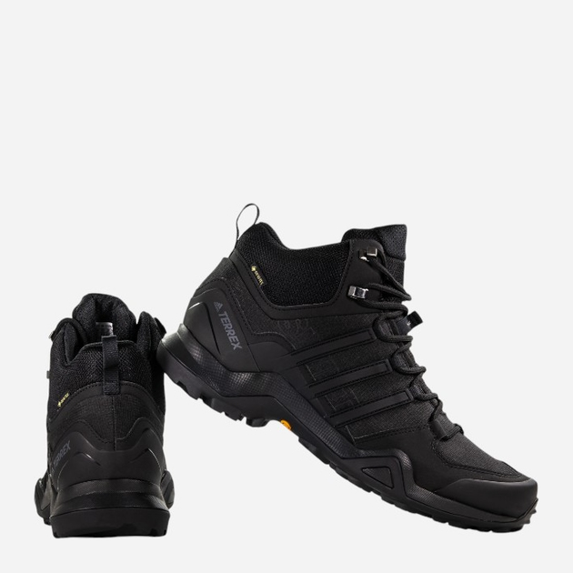 Чоловічі черевики для трекінгу з Gore-tex adidas Terrex Swift R2 Mid CM7500 44 Чорні (4059323817617) - зображення 3