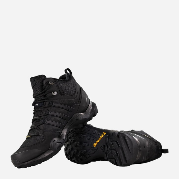 Buty trekkingowe męskie gore-tex adidas Terrex Swift R2 Mid CM7500 44.5 Czarne (4059323817532) - obraz 4