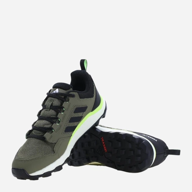 Buty do biegania męskie z membraną adidas Terrex Tracerocker IF0379 46 Zielone (4066765284488) - obraz 4