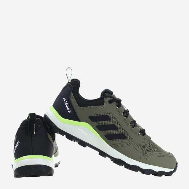 Buty do biegania męskie z membraną adidas Terrex Tracerocker IF0379 47.5 Zielone (4066765284471) - obraz 3