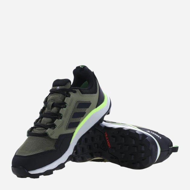 Buty do biegania męskie z membraną adidas Terrex Tracerocker IF0381 40.5 Khaki (4066765295859) - obraz 4