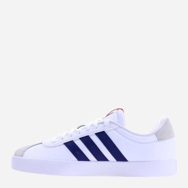 Tenisówki męskie z eko skóry adidas VL Court 3.0 ID6287 42 Biały/Ciemnoniebieski (4067886695184) - obraz 2