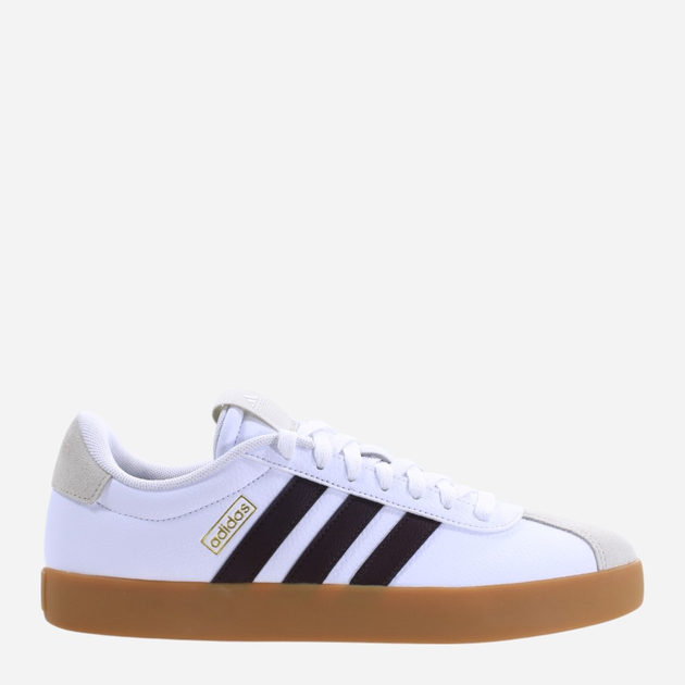 Чоловічі кеди низькі adidas VL Court 3.0 ID6288 47.5 Білий/Коричневий (4067886691421) - зображення 1