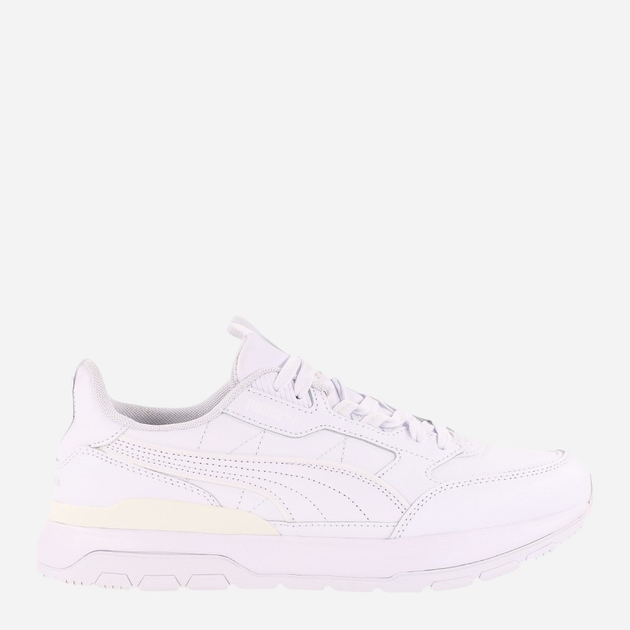 Buty sportowe męskie do kostki Puma R78 Trek Lth 383202-02 40.5 Białe (4064533256323) - obraz 1