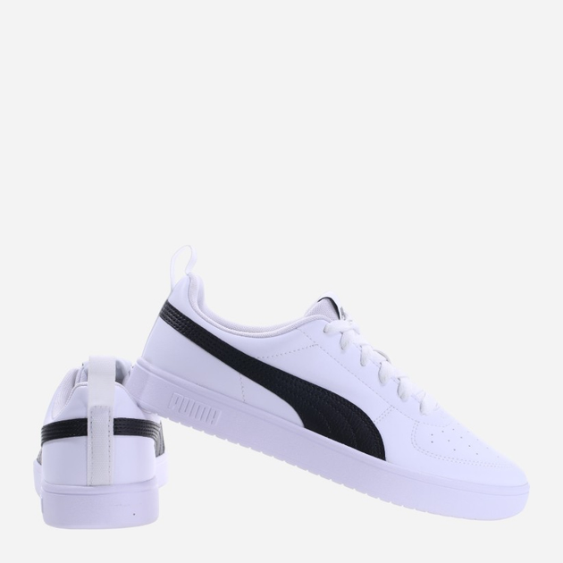 Sneakersy męskie Puma Rickie 387607-02 48.5 Biały/Czarny (4065449982290) - obraz 3