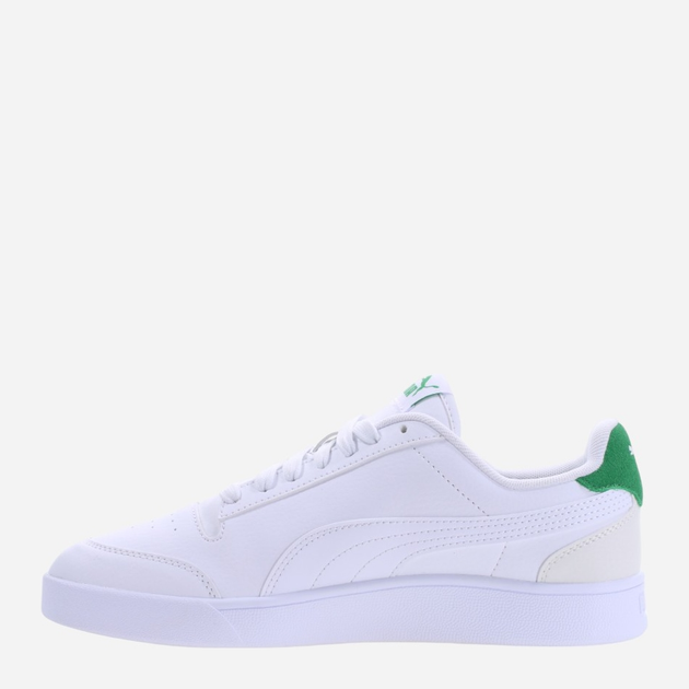 Чоловічі кеди низькі Puma Shuffle 309668-25 43 Білий/Зелений (4065452842536) - зображення 2