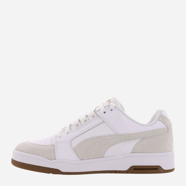 Tenisówki męskie skórzane Puma Slipstream Lo Suede 385694-01 41 Białe (4065449855242) - obraz 2